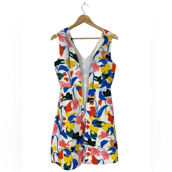 J. Crew A-line Sleeveless Dress in Morning Floral. Size 2 - Picture 3 of 14